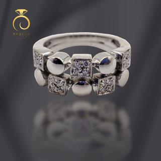 انگشتر جواهر شطرنجی