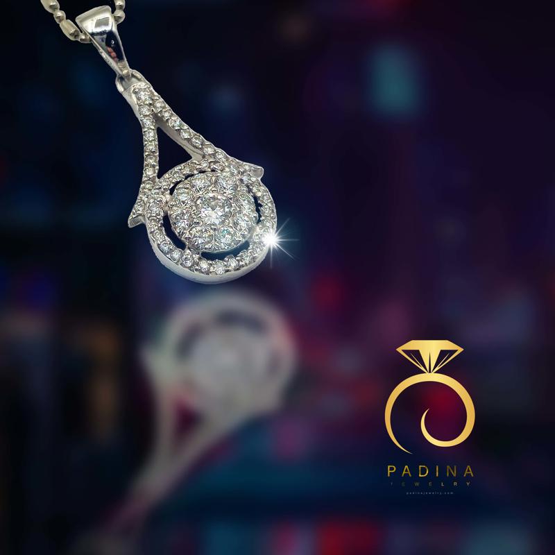 مدال جواهر سفید 