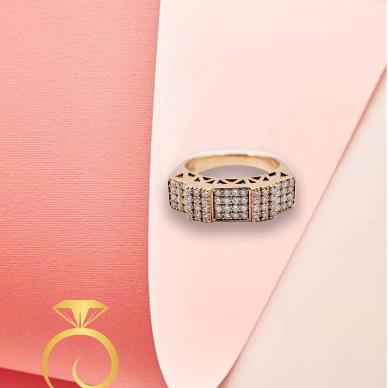 حلقه رز گلد جواهر