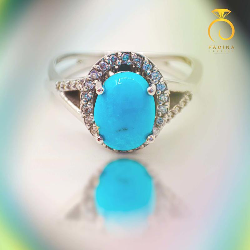 انگشتر فیروزه جواهر